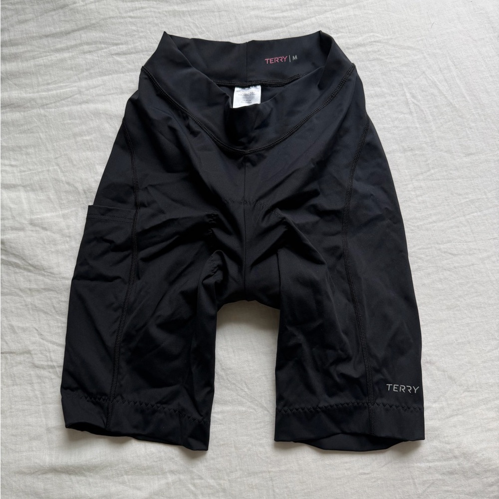 Terry Women's Black Athletic Shorts